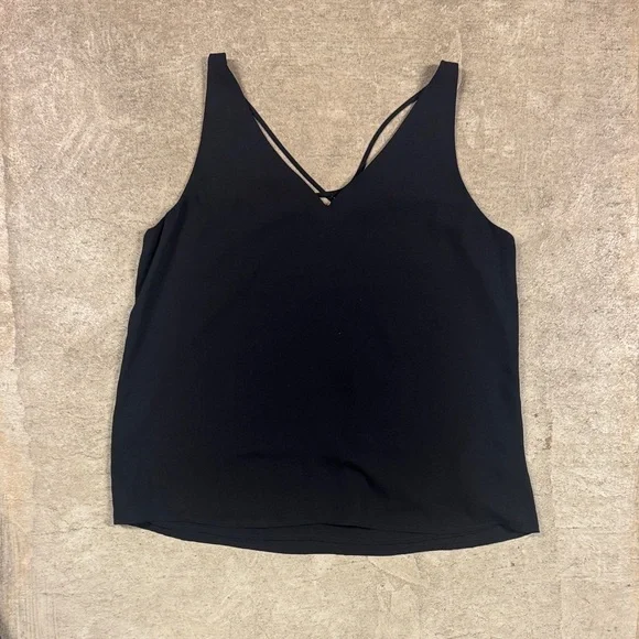 Express Women's Black V-Neck Cami Tank Top - Picture 1 of 3